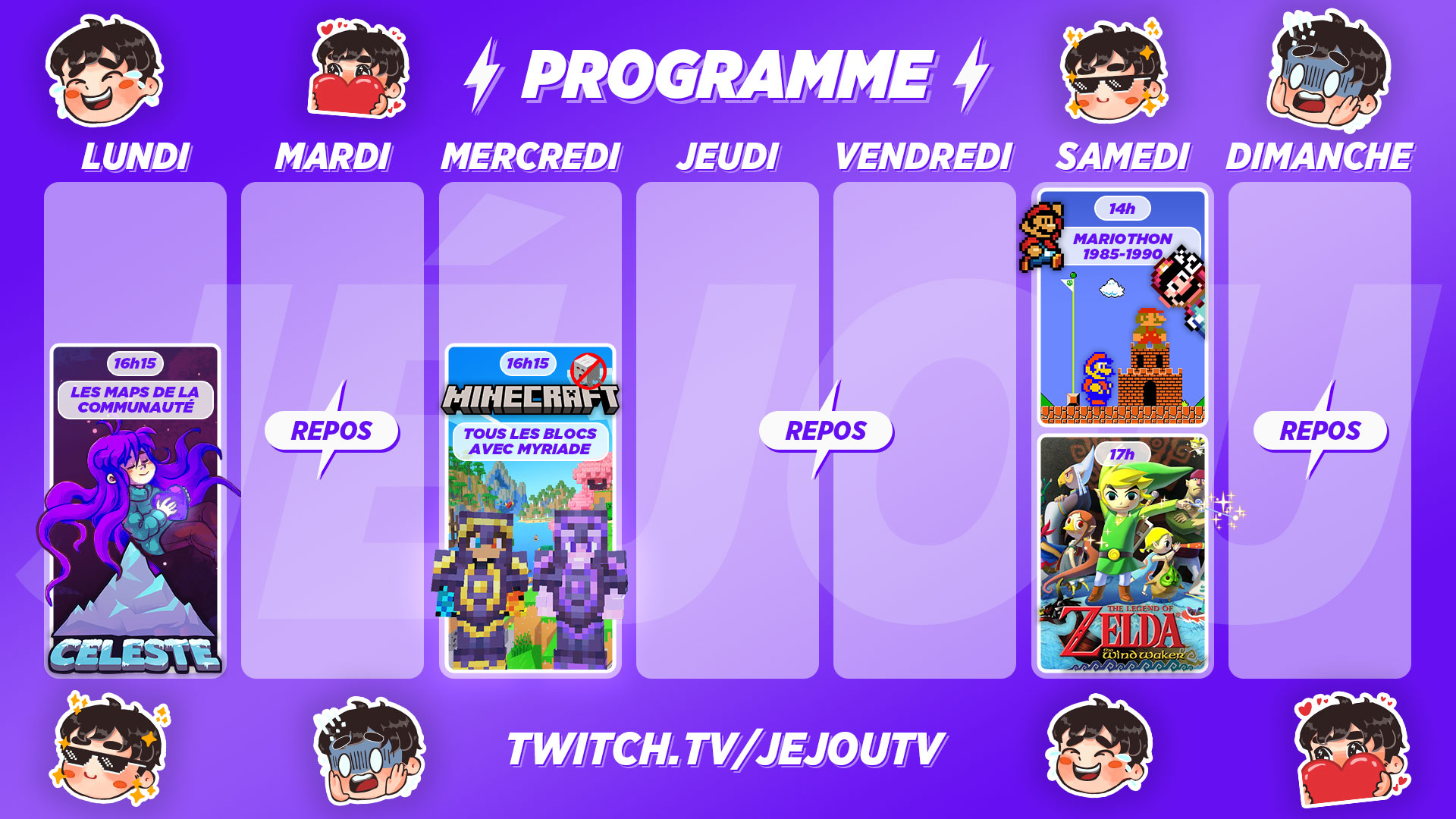 Planning Twitch Miniature